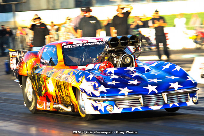 Dina launching her wild Pro Mod!