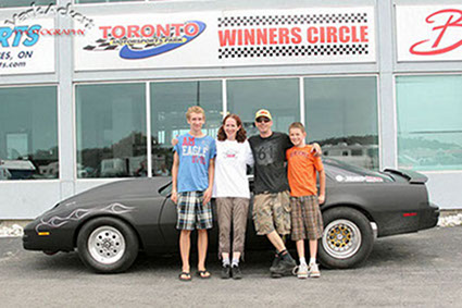 My first Winner's Circle!